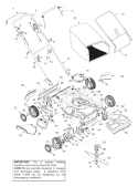 Page A Diagram and Parts List for 12A-469R401 2003 Yard Man Lawn Mower